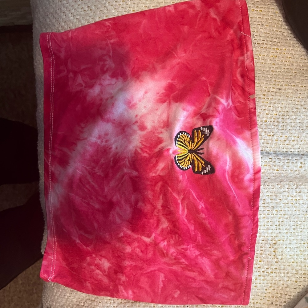 Butterfly tube top